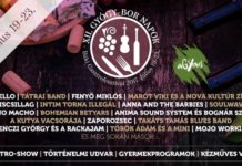 XII. Gyógy- Bor Napok – Büki Gasztrofesztivál részletes programja