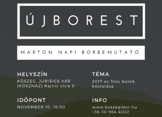 Újborok a poharakban