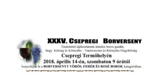 35. Csepregi Borverseny