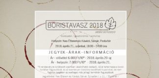 Boristavasz 2018 / Sétáló borkóstoló