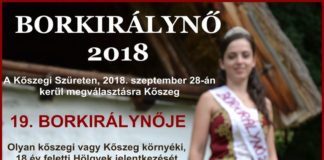 Legyél borkirálynő 2018-ban