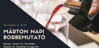 Márton napi borbemutató