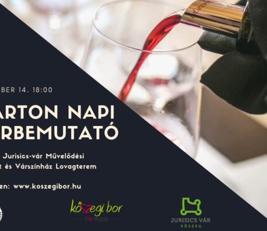 Márton napi borbemutató