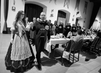 Fanfáros bevonulás a 15. Borbálon