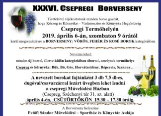 36. Csepregi Borverseny