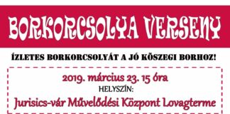 Borkorcsolya verseny 2019