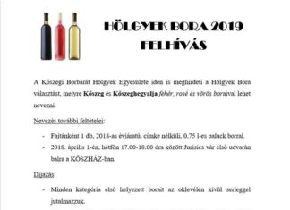Hölgyek bora felhívás