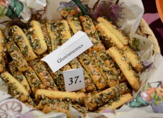 Tökmagos túrós rudacskák