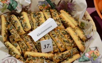 Tökmagos túrós rudacskák