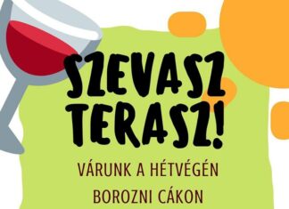 Teraszos borkóstoló