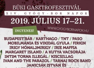 XIV. Gyógy-Bor Napok Bükön