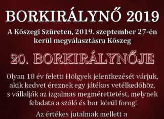 Legyél borkirálynő 2019-ben