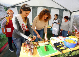Kamper Natália borkirálynő képviseli Kőszeghegyalját