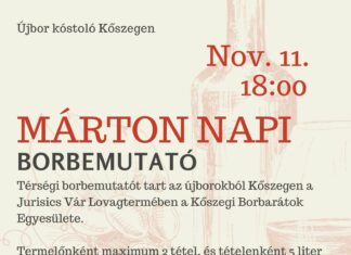 Márton napi borbemutató 2019