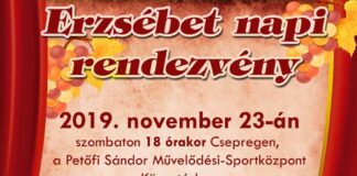 Erzsébet napi rendezvény