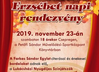 Erzsébet napi rendezvény