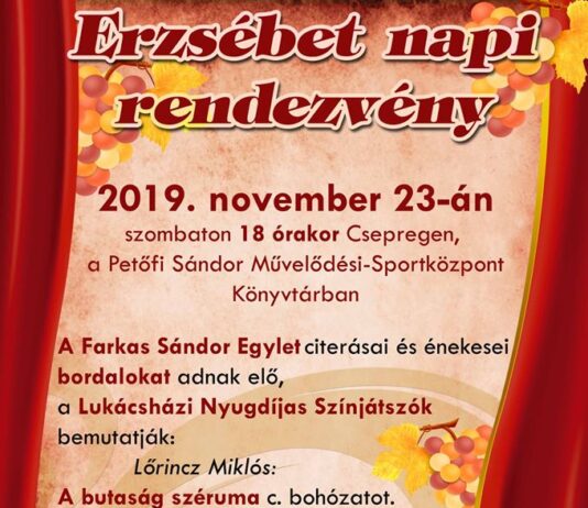 Erzsébet napi rendezvény