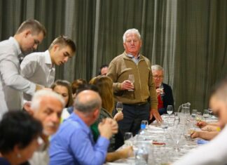 Borbemutatót tartottak a Kőszeg környéki gazdák Márton nap tiszteletére