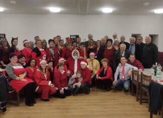 Szteppelő Mikulás Krampuszin