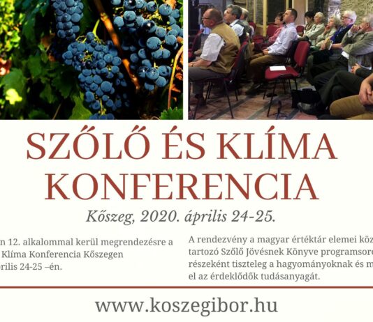 Szőlő és Klíma Konferencia 2020
