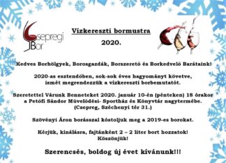 Vízkereszti bormustra 2020