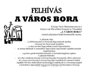 Város bora felhívás 2020