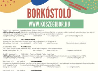 Nyári borkóstoló programok 2021