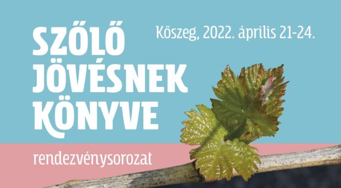 Szőlő Jövésnek Könyve Ünnepségsorozat 2022