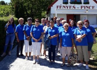 Szakmai kiránduláson a Csepregi Borhölgyek