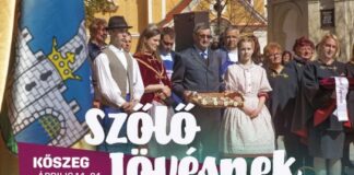 Szőlő Jövésnek Könyve 2023