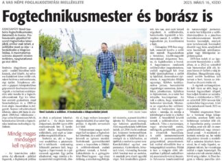 Esztétikus fogpótlások és biobor – A gencsapáti Tömő Szabolcs mindkettőt készíti