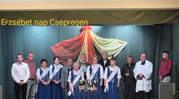 Erzsébet nap és újbor- szentelés Csepregen