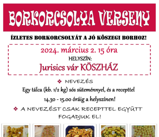 Borkorcsolya verseny 2024