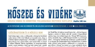 Szőlőhajtások és a Kőszegi Bor