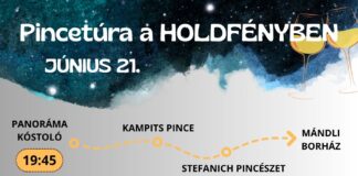 Pincetúra a holdfényben