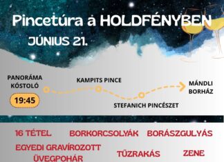 Pincetúra a holdfényben