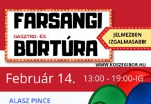 Farsangi gasztro- és bortúra 2026