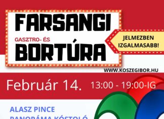 Farsangi gasztro- és bortúra 2026