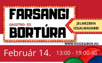 Farsangi gasztro- és bortúra 2026
