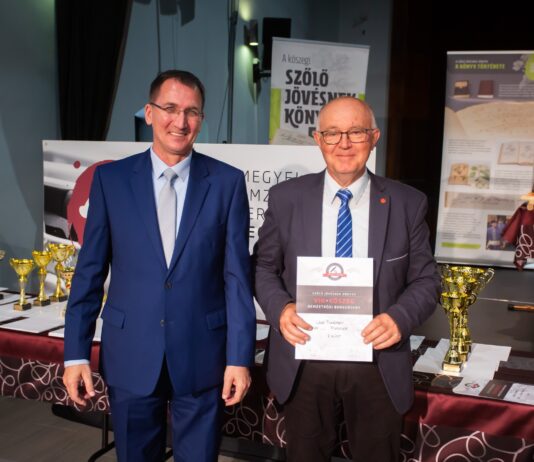 Vas vármegyei és nemzetközi borverseny EREDMÉNYEK 2026