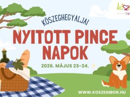 XVIII. Kőszeghegyaljai Nyitott Pince Napok – 2026. május 23-24.