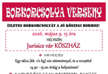Borkorcsolya verseny 2026