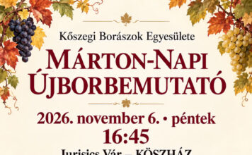 Márton-napi újborbemutató Kőszegen