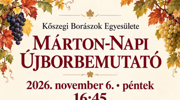 Márton-napi újborbemutató Kőszegen